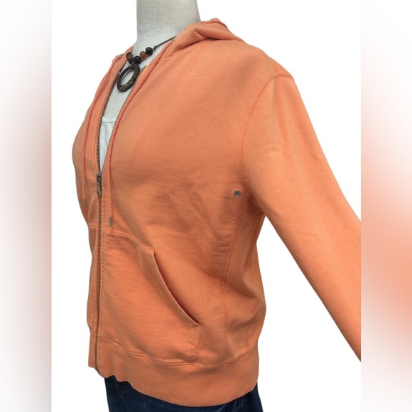 Lauren Jeans Co. Ralph Lauren Zip Up Hooded Sweatshirt |Medium Petite - Picture 3 of 9